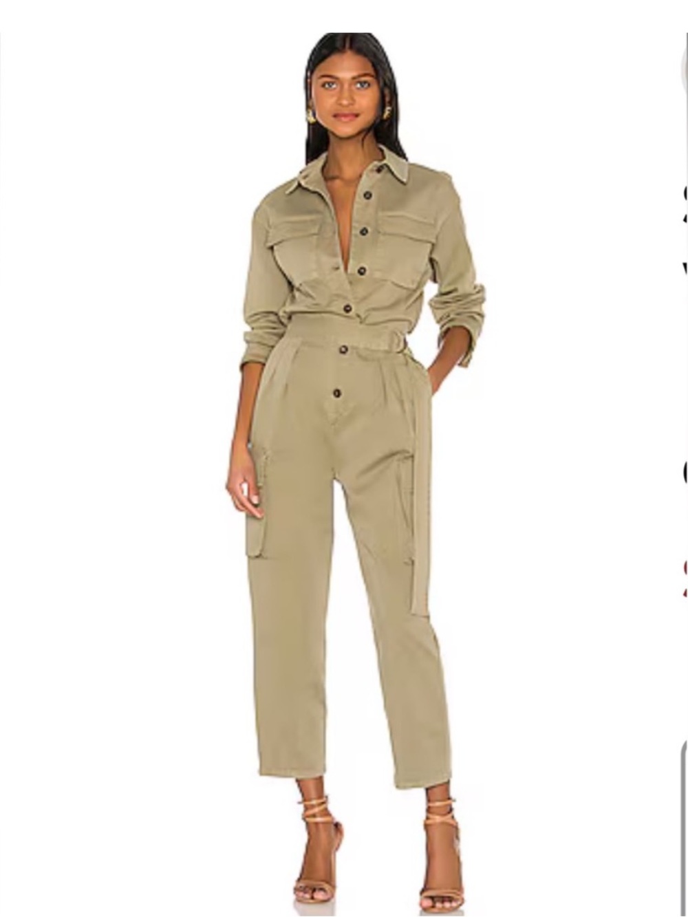 EUC FRAME Safari Boiler Cargo Jumpsuit